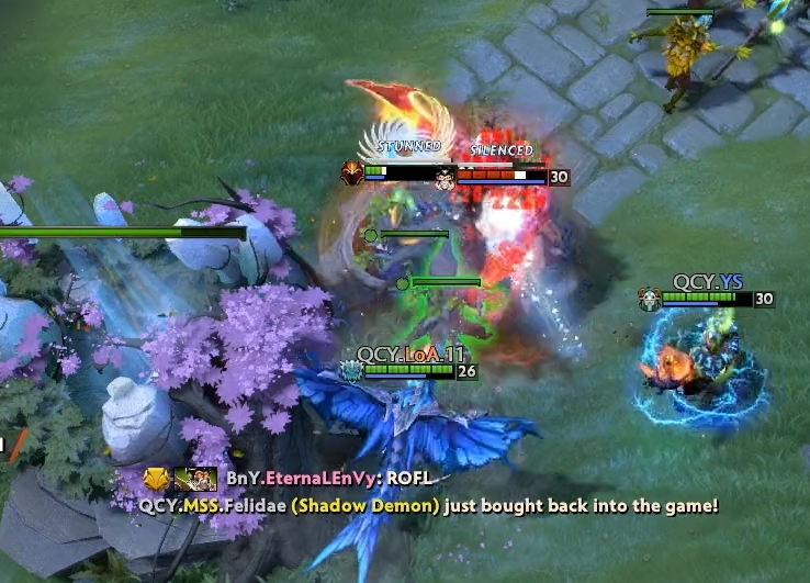 68 minute game ends in bizarre failed EE base race. DPC NA chaotic as usual