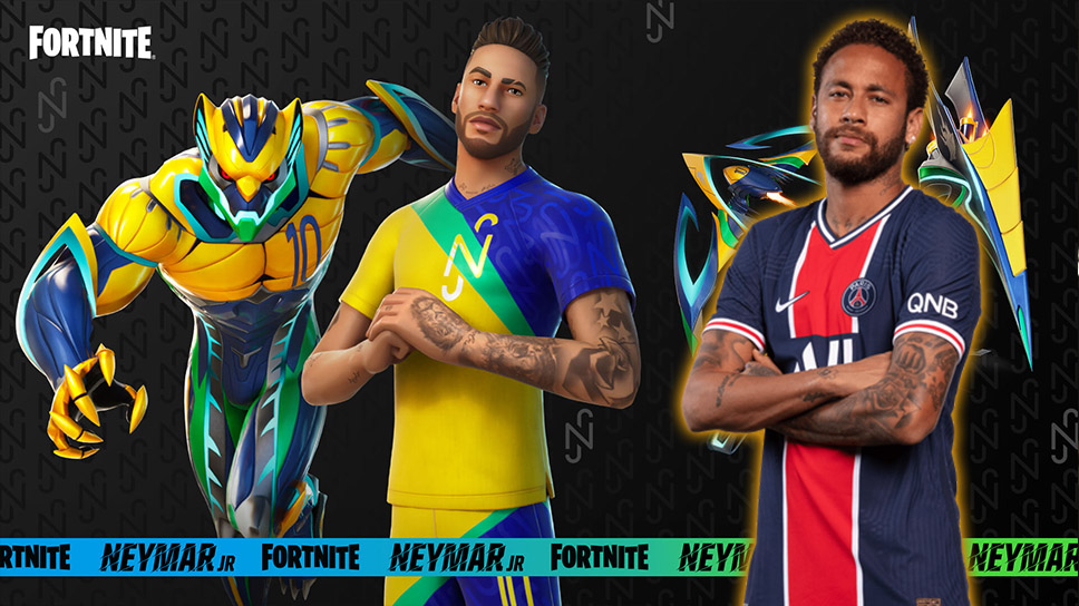 Neymar Jr, jogador mais caro do futebol do mundo, se torna o primeiro atleta jogável em Fortnite