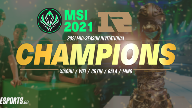 MSI 2021: RNG clinch title in hard fought battle with Damwon KIA