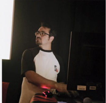 Peter Perez at a pub stomp he organised (2015)