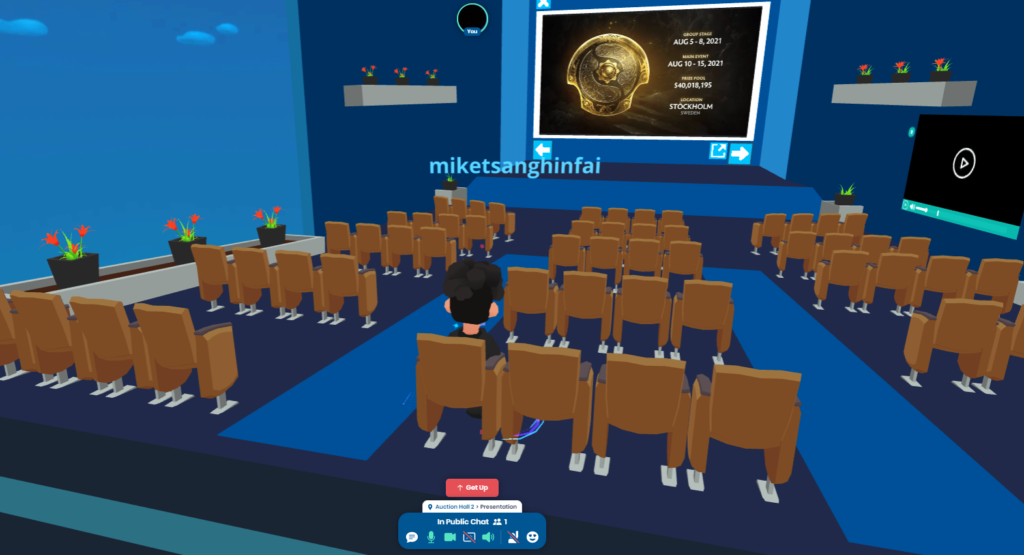 Auction Hall 1 - TI10 Watch Party and Virtual Expo