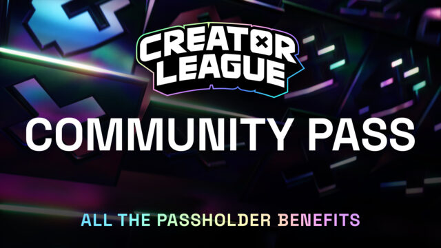 What are the benefits of the Creator League Community Pass?