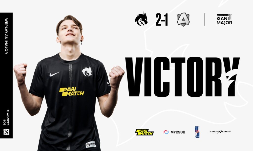 New Bloods Team Spirit Knock Out Alliance in 2-1 Series