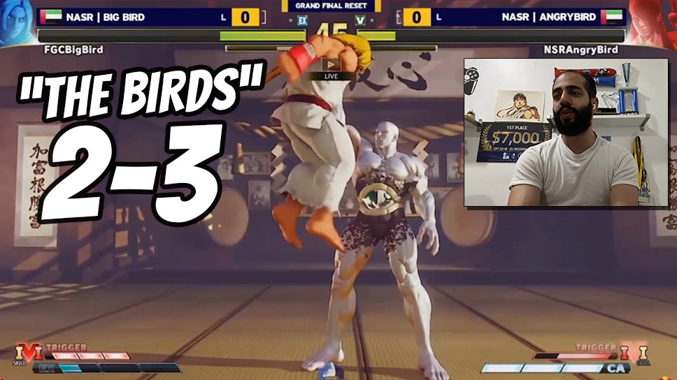 “The Birds” clash in epic 5-round thriller in Capcom Pro Tour 2021 Middle East