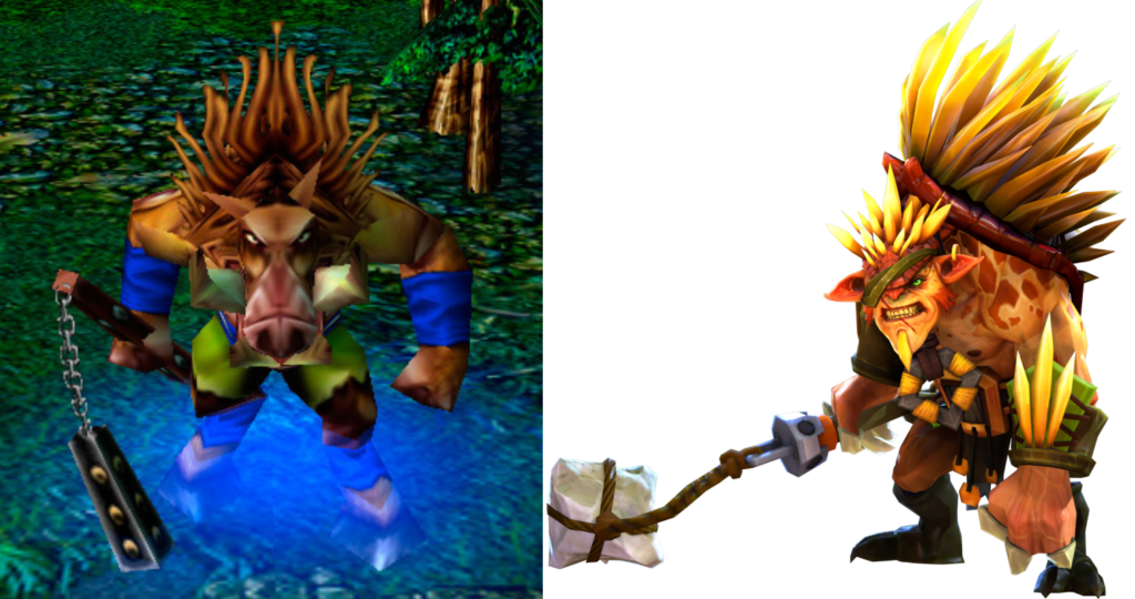 Evoluções de Design no Dota