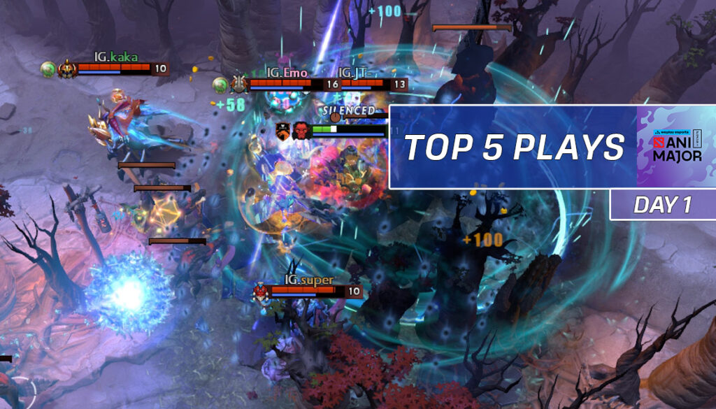Top 5 best plays from Day 1 of the WePlay AniMajor