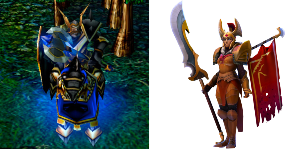 Evoluções de Design no Dota