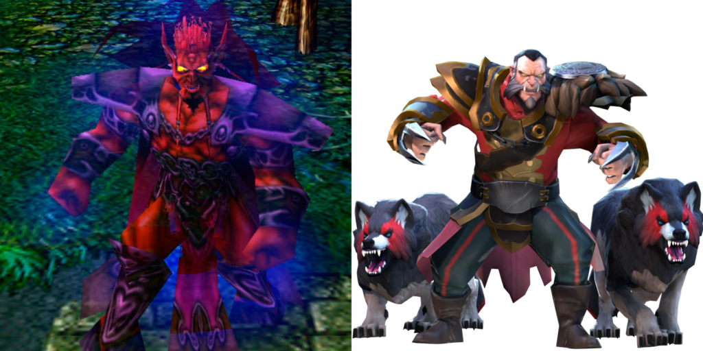 dota model evolutions lycan
