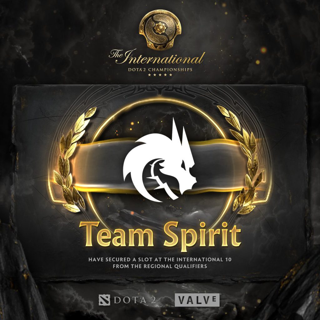 Team Spirit to TI10