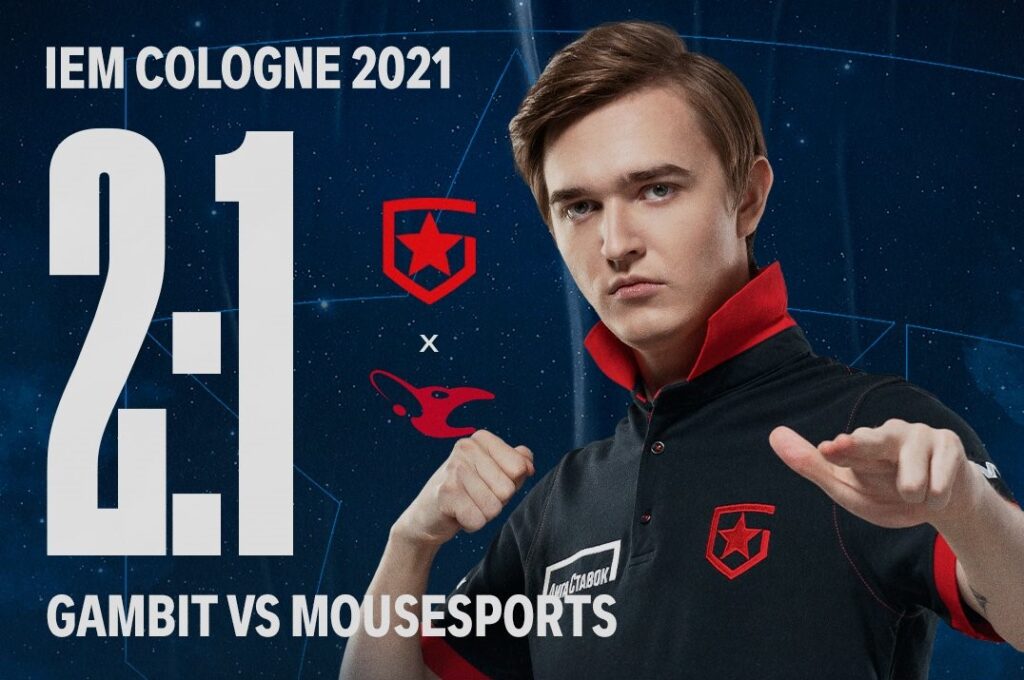 gambit win at IEM Cologne 2021