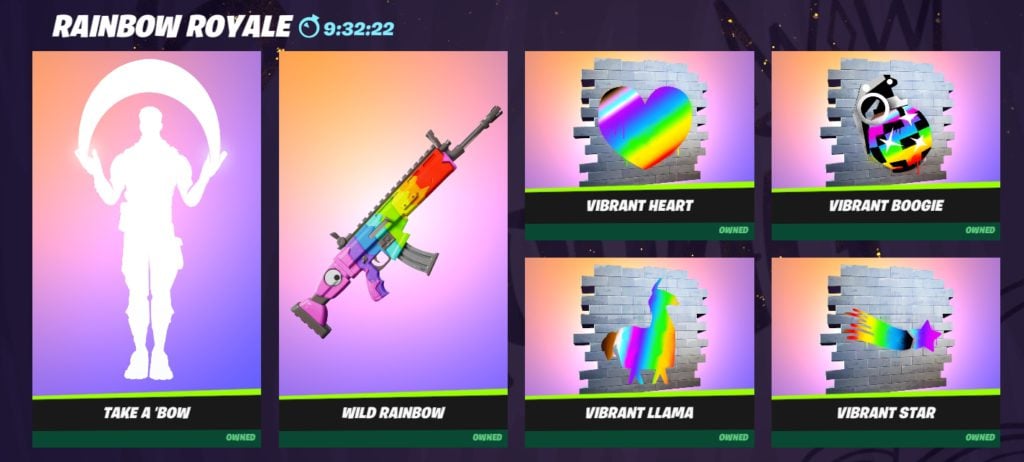 rainbow royale skins