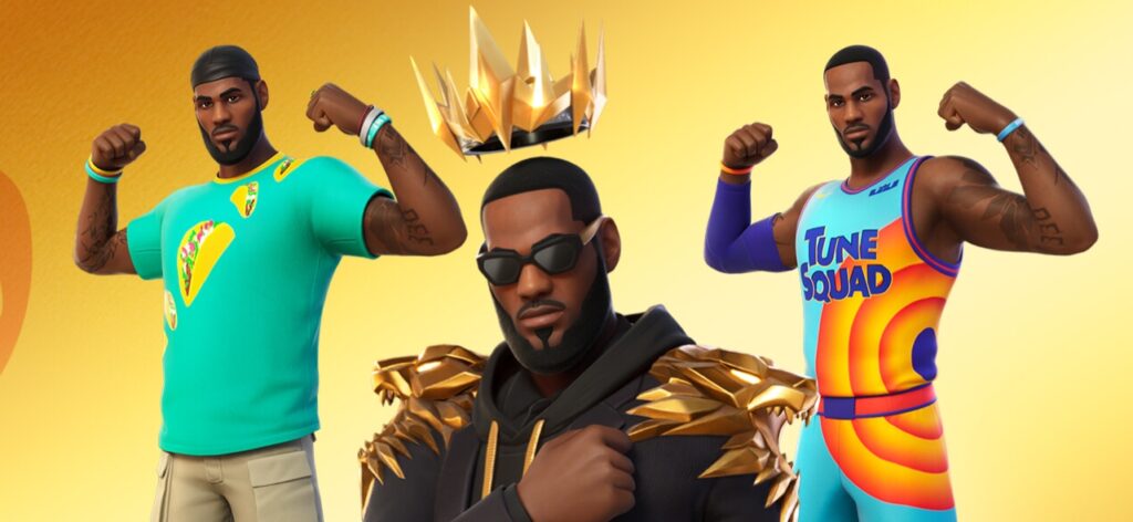 LeBron James “The King” kommt in Fortnite: Battle Royale