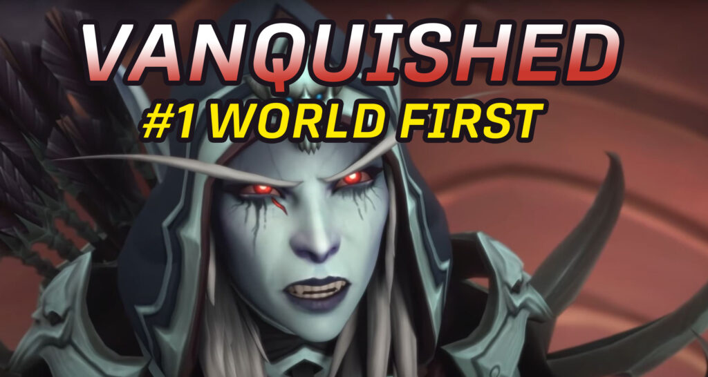 Sylvanas Down! Echo secure World First in the WoW RWF Sanctum of Domination