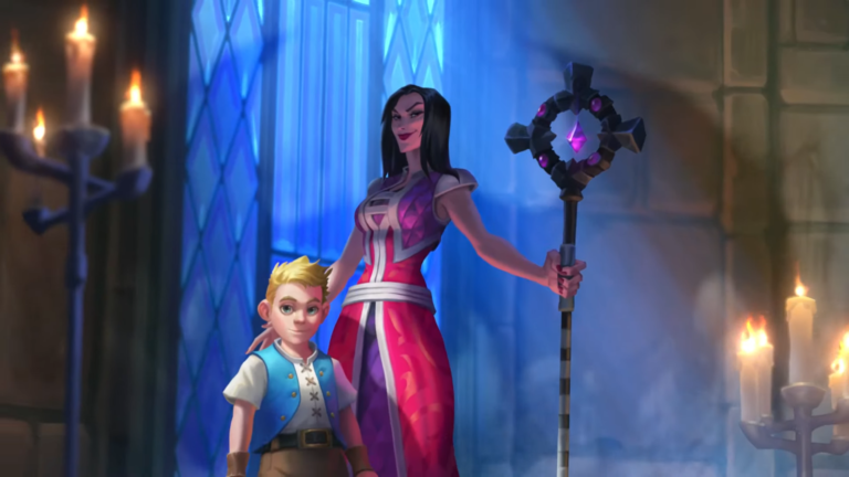 Hearthstone's Katrana Prestor and Anduin Wrynn