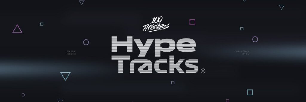 100 Thieves veröffentlicht Hype Tracks, DMCA-freie Playlists für Streamer