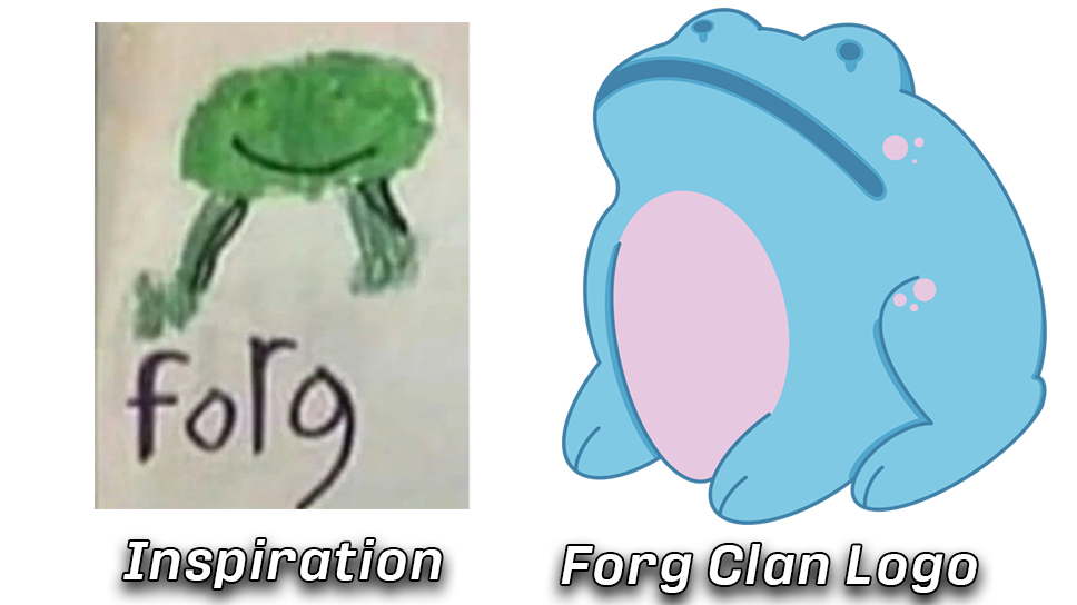 legitlolly shared the inspiration for Forg Gang