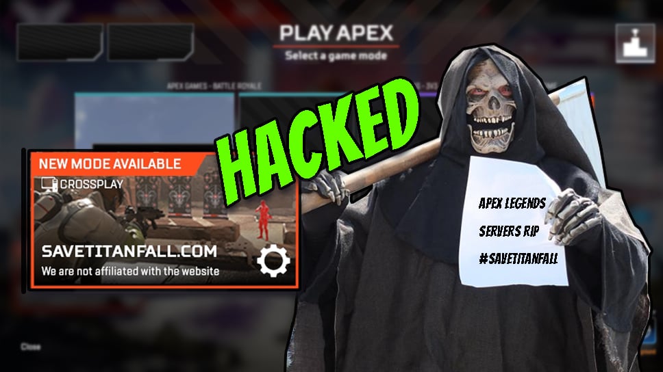 Hackers take down official Apex Legends servers on PC and Console in a bid to #SaveTitanFall