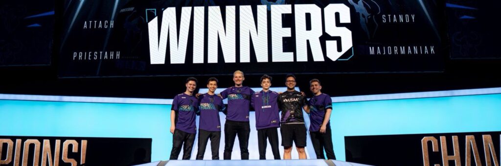 Minnesota Røkkr Players In High Spirits At Press Conference Following Their Victory at The Stage 5 Major