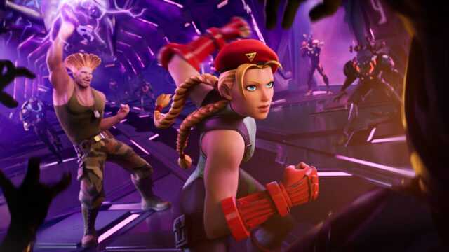 Fortnite adds  Street Fighter's Cammy and Guile skins