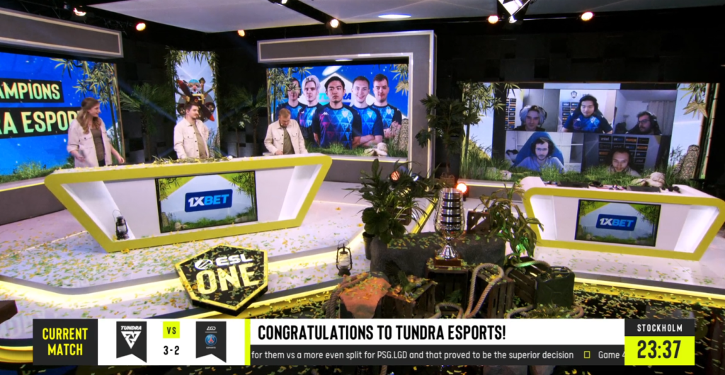 Tundra slay the PSG.LGD giants to win ESL One Fall 2021 Bootcamp Edition 3-2