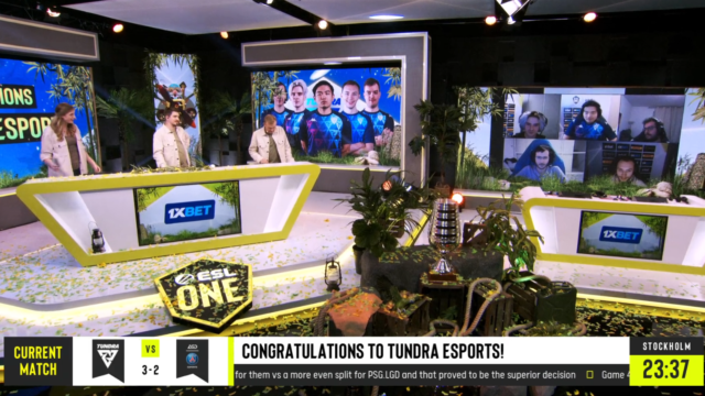 Tundra slay the PSG.LGD giants to win ESL One Fall 2021 Bootcamp Edition 3-2