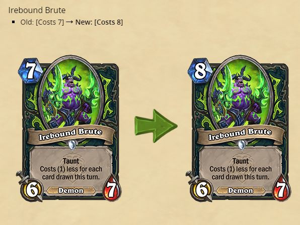 Irebound Brute nerf