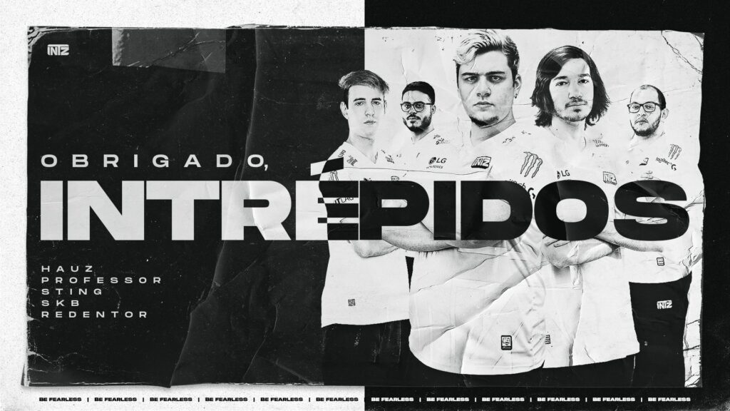 INTZ se despede de nove jogadores dos elencos de League of Legends