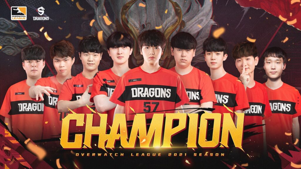 Shanghai Dragons é o campeão da Liga Overwatch de 2021