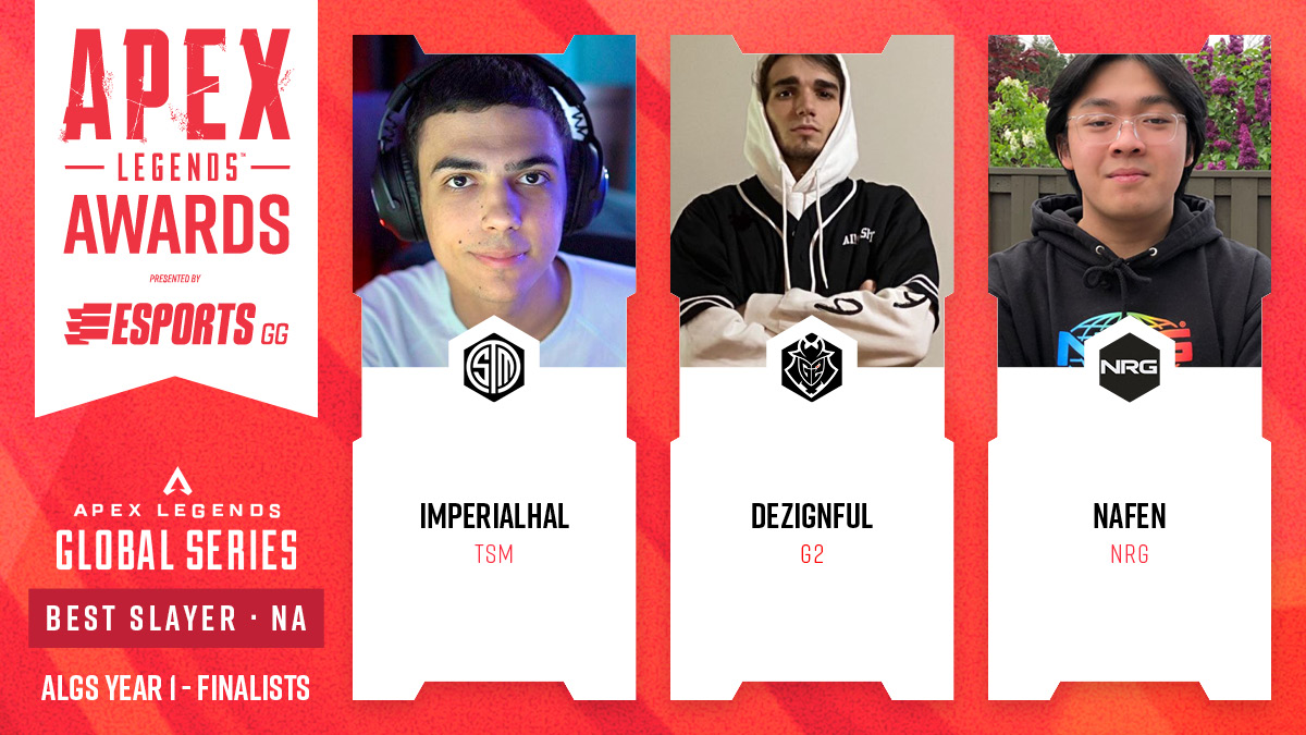 Apex Legends Awards: The 3 Finalists for Best Slayer in North America