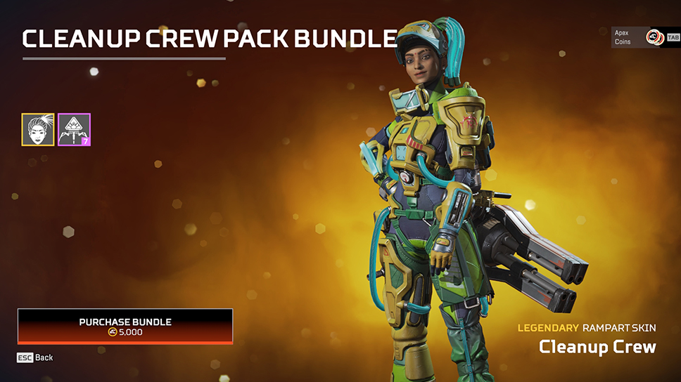 Rampart übernimmt World’s Edge während des neuen Evolution Collection Events