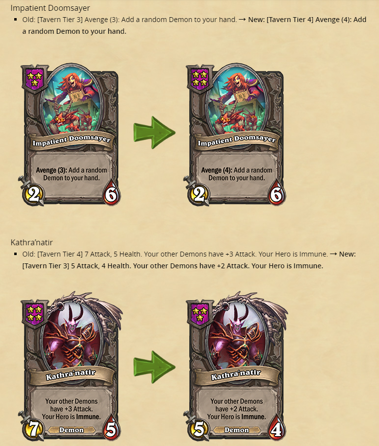  Hearthstone Battlegrounds Balance: <a href=