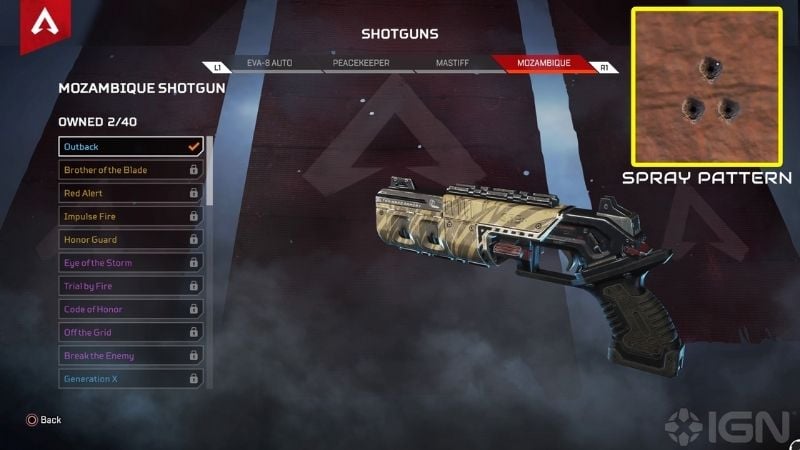 Mozambique Shotgun - Apex Legends Shotgun Guide