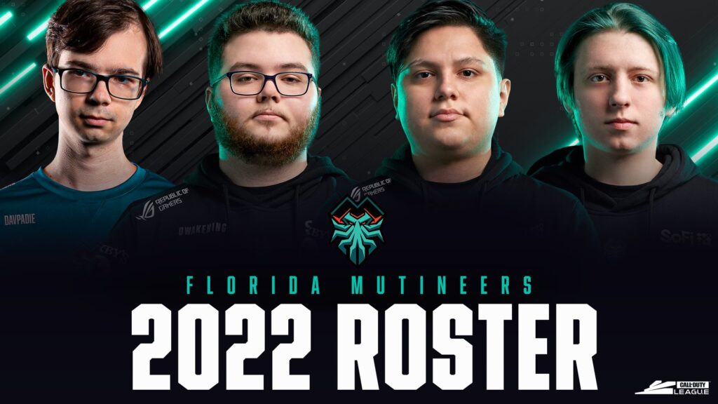 Florida Mutineers Roster for 2022 Filled with Familiar Faces, with newcomer Davpadie