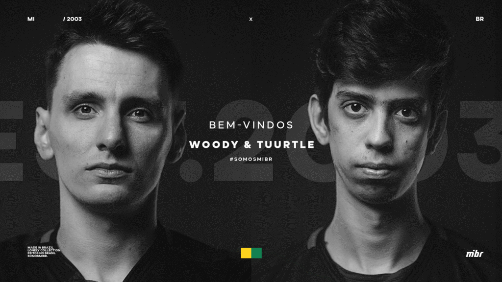 MIBR anuncia WOOD7 e Tuurtle