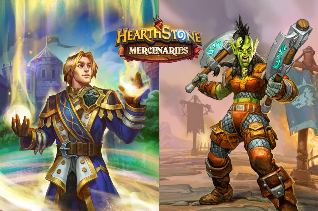 Hearthstone Mercenaries Allianz und Horde Charaktere