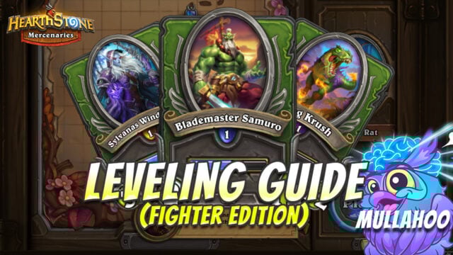 Mullahoo's Hearthstone Mercenaries leveling guide for Fighters