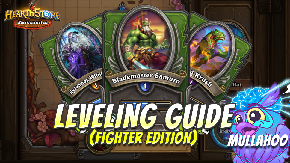 Mullahoo’s Hearthstone Mercenaries leveling guide for Fighters