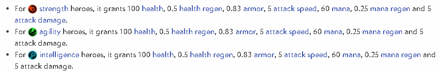 Satchel Statistics. Satchel is an unreleased Neutral item in Dota 2 that provides additional stats depending on the hero's primary attributes.