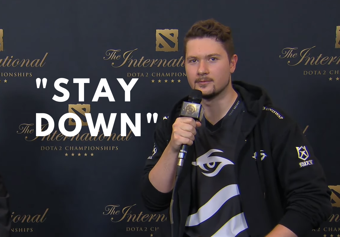 Best post-match interviews of TI10