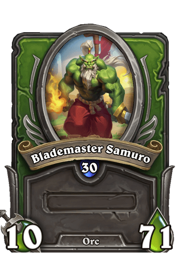 Blademaster Samuro - Heartshtone Mercenaries