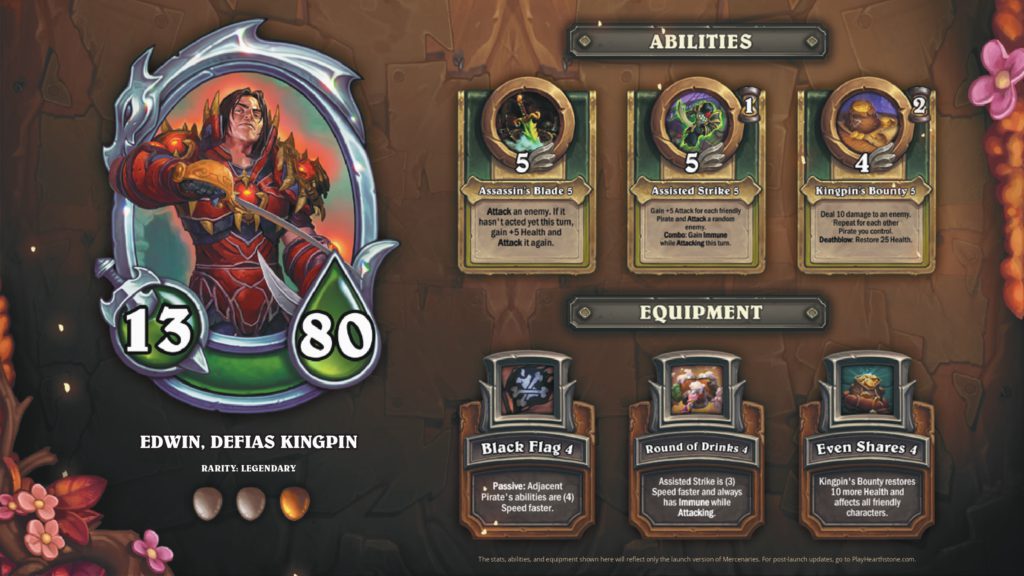 Edwin coming to Mercenaries with Heartshtone 21.6 Patch - Deadmines Miniset