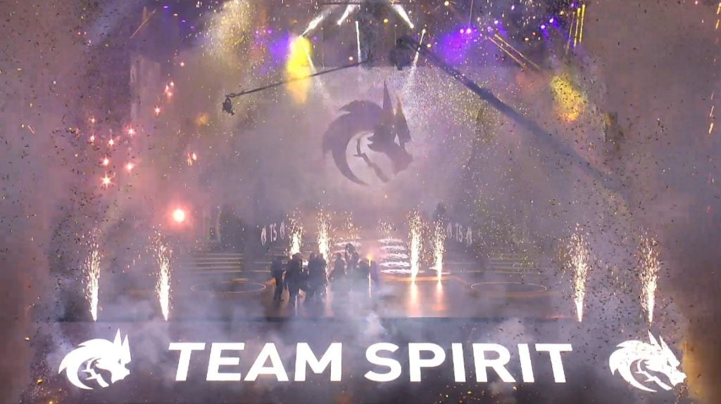 TI10 champions are Team Spirit