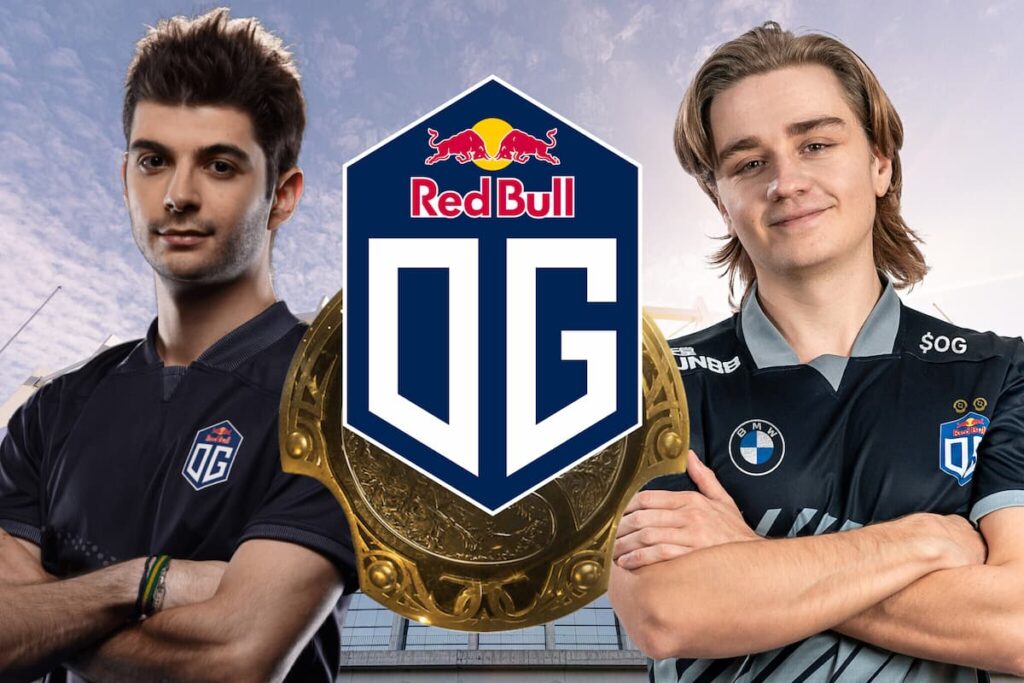 Ceb, N0tail, and the rest of OG are preparing for the fight of their lives at TI10 as defending TI champions (Images via Valve/OG)