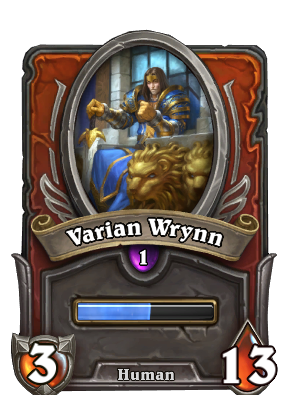 Varian Wrynn Protector -  Hearthstone Mercenaries Leveling Guide