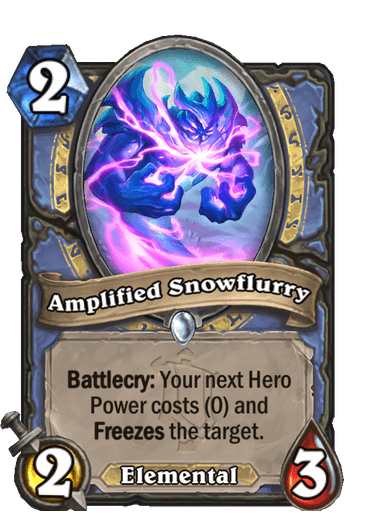 Amplified Snowflurry