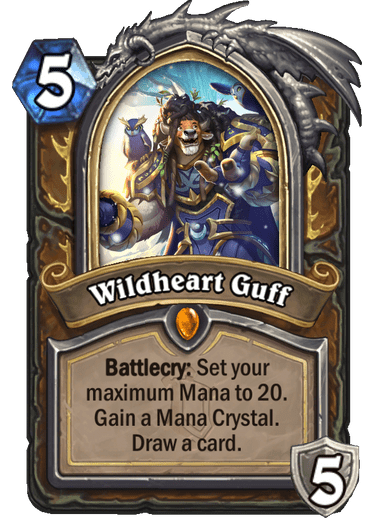 Wildheart Guff - Alterac Valley legendary  card reveal Hearthstone