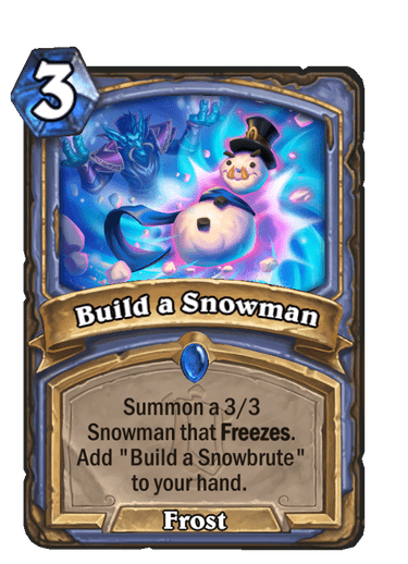 Build a Snowman
