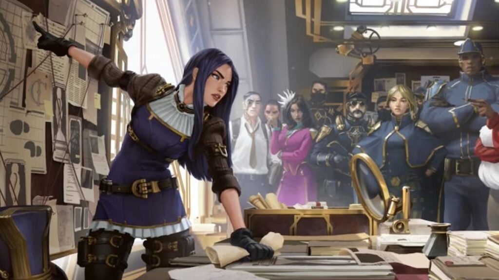 Quem é Caitlyn em Arcane?