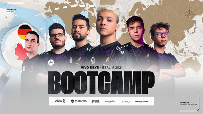 Vivo Keyd e Team Vikings farão bootcamp na Europa