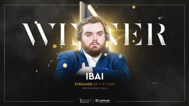 Esports Awards 2021: Ibai wins Streamer of the Year, beating out Shroud, Dr Disrespect, xQc